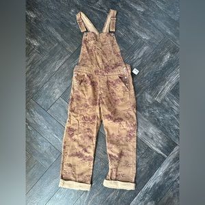 Free People Ziggy Overalls Harmony NWT Sz M